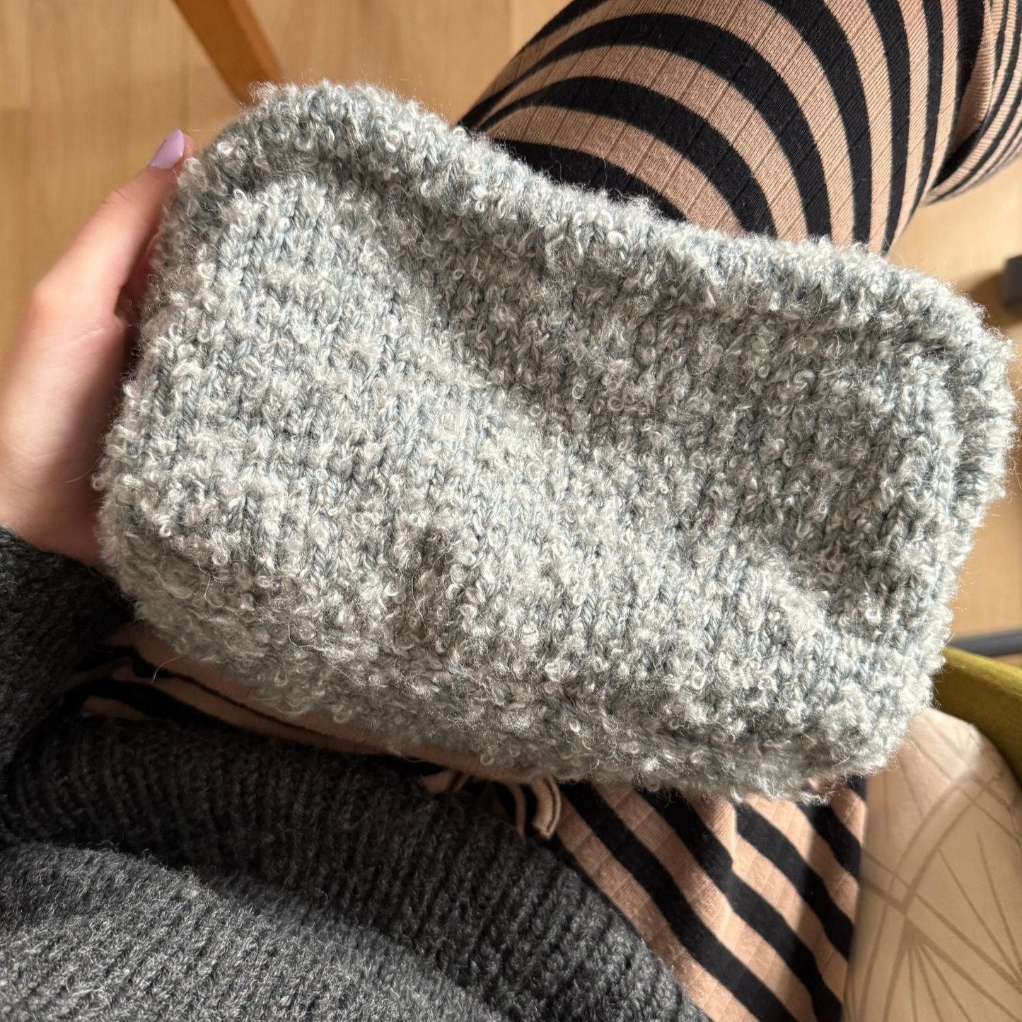 GUDRUN CLUTCH - Axelknit