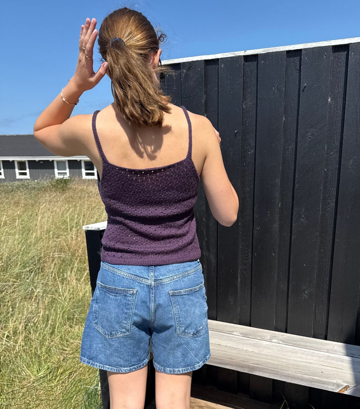 JULLE TOP - Axelknit