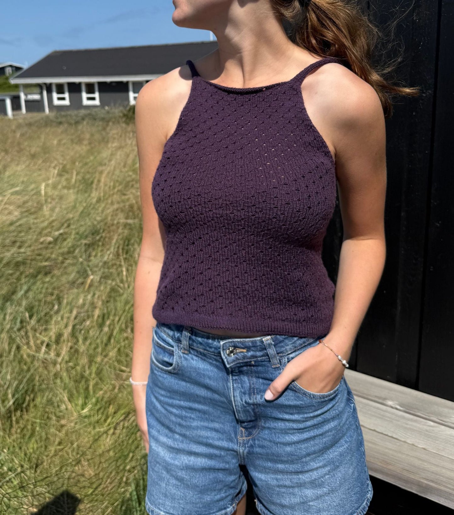 JULLE TOP - Axelknit
