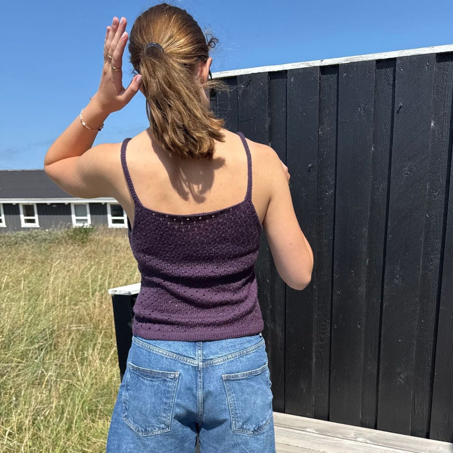 JULLE TOP - Axelknit