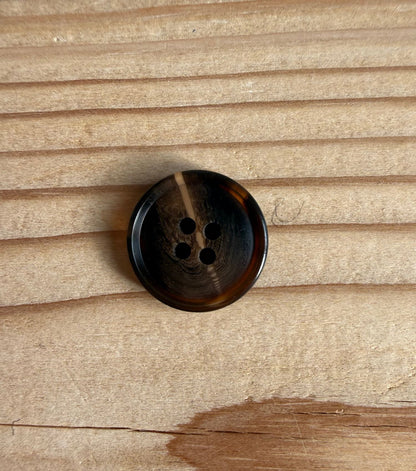 KNAPPER Ø20 MM - BRUN 1 STK - Axelknit