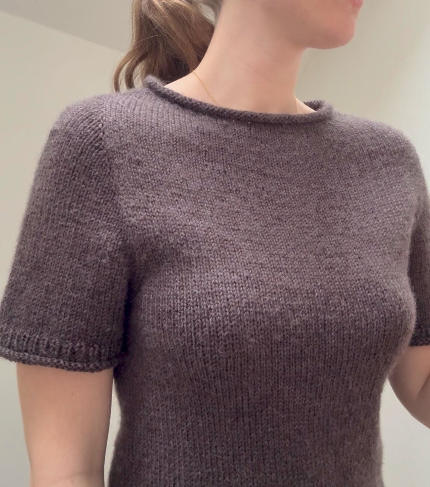 MAGDA TEE - Axelknit