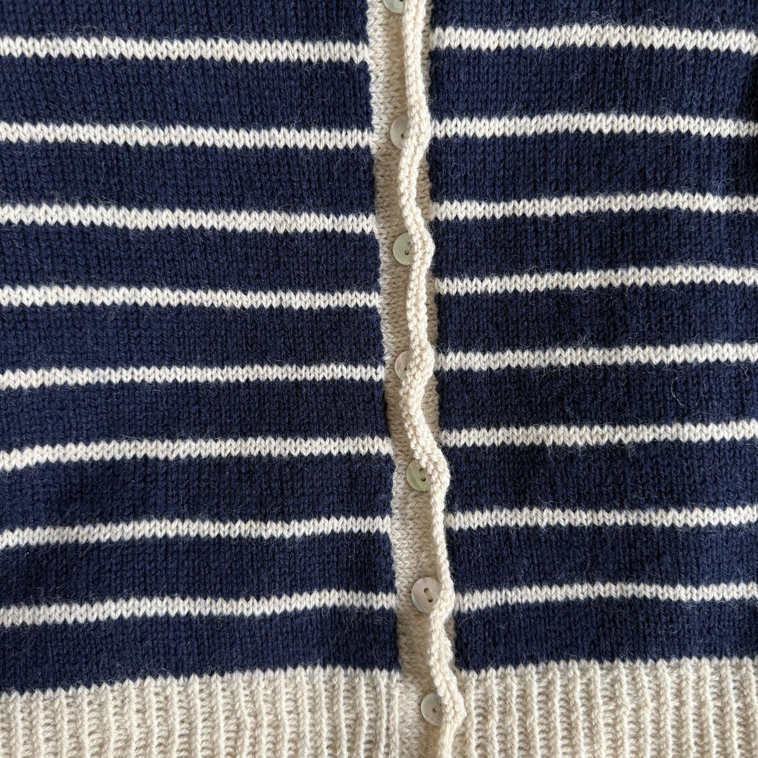 PERLEMORKNAPPER Ø11,4 MM - 12 STK - Axelknit