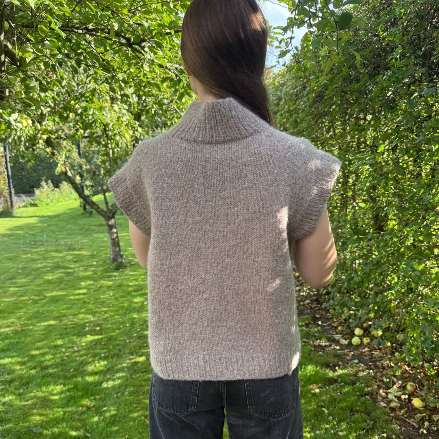 SILJE SLIPOVER - Axelknit