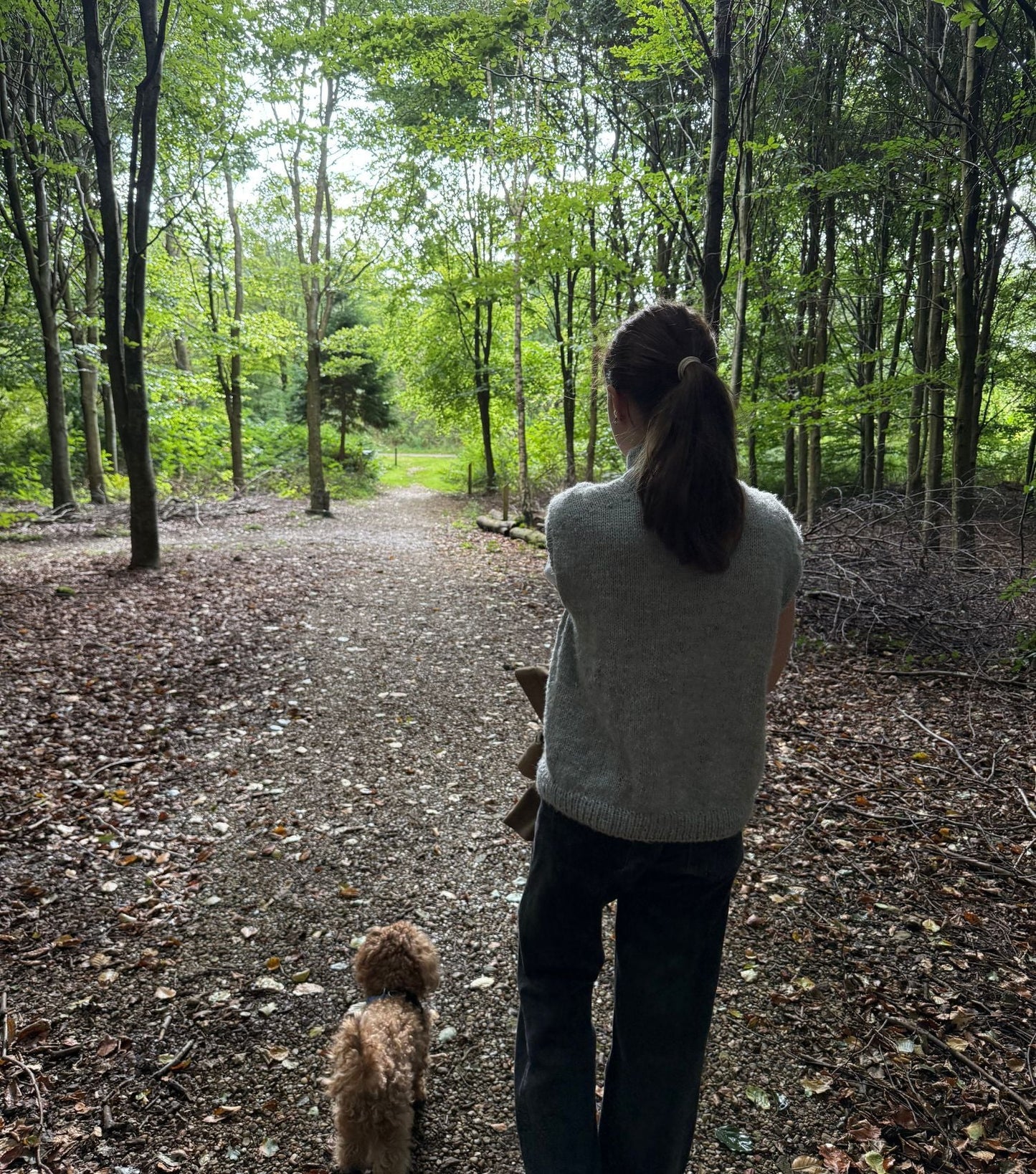 SILJE SLIPOVER - Axelknit