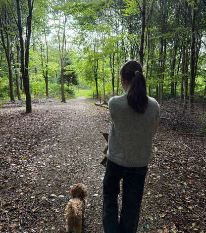 SILJE SLIPOVER - Axelknit