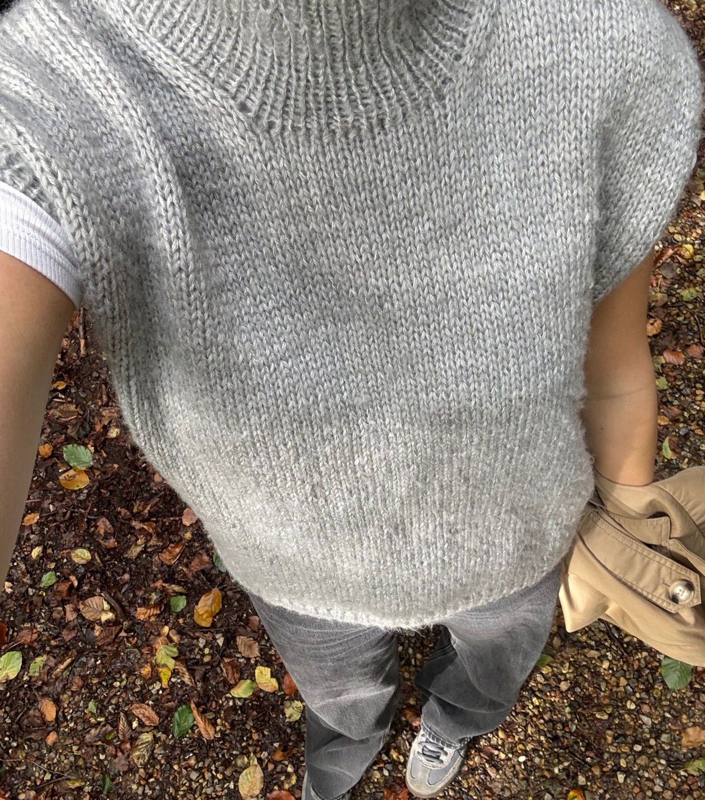 SILJE SLIPOVER - Axelknit