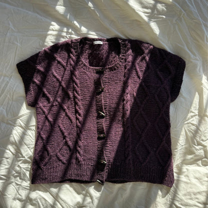 SONJA VEST - Axelknit