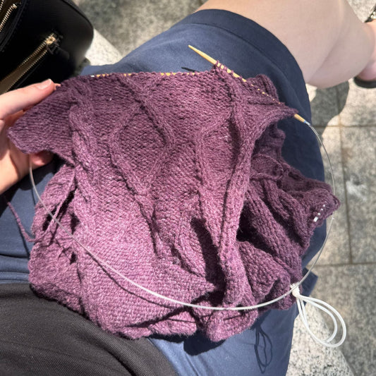 SONJA VEST - Axelknit