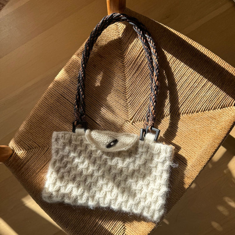 TASKEREMME TIL JUDY BAG - MØRKEBRUN - 2 STK - Axelknit
