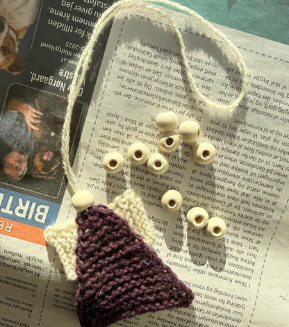 TRÆPERLER 10 MM - 10 STK - Axelknit