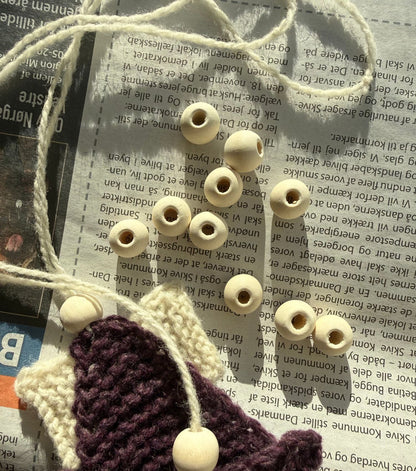 TRÆPERLER 10 MM - 10 STK - Axelknit